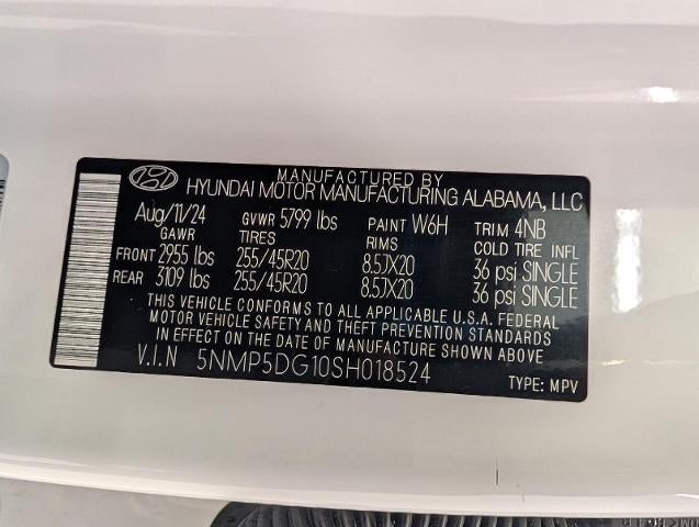 2025 Hyundai Santa Fe Hybrid Calligraphy