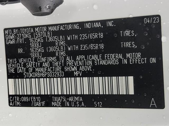 2023 Toyota Highlander XLE