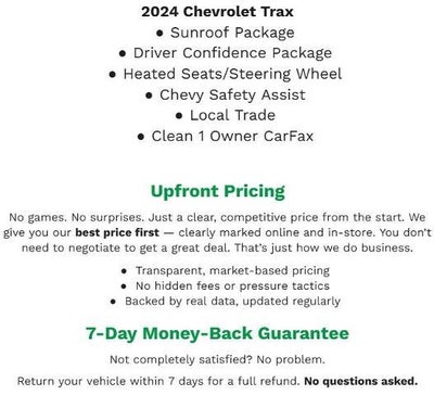2024 Chevrolet Trax 2RS