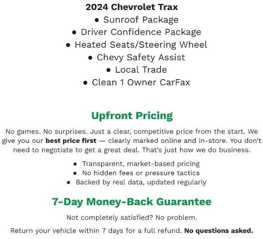 2024 Chevrolet Trax 2RS
