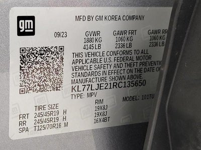 2024 Chevrolet Trax 2RS