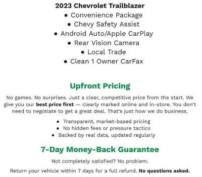 2023 Chevrolet Trailblazer LT