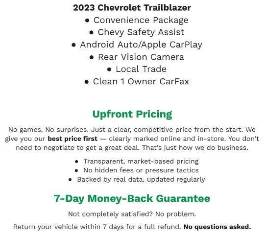 2023 Chevrolet Trailblazer LT