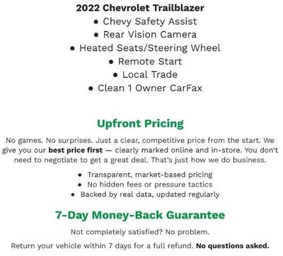 2022 Chevrolet Trailblazer RS