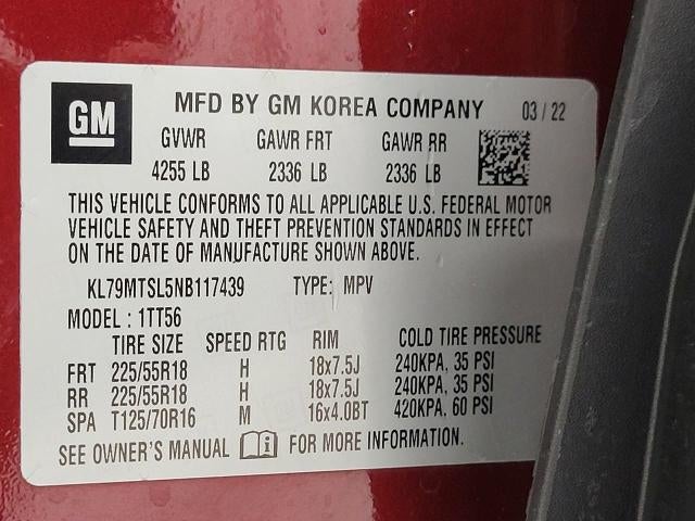 2022 Chevrolet Trailblazer RS