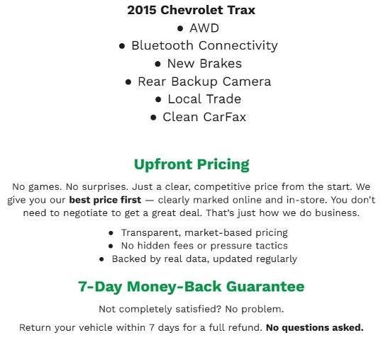 2015 Chevrolet Trax LT