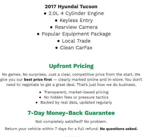 2017 Hyundai Tucson SE