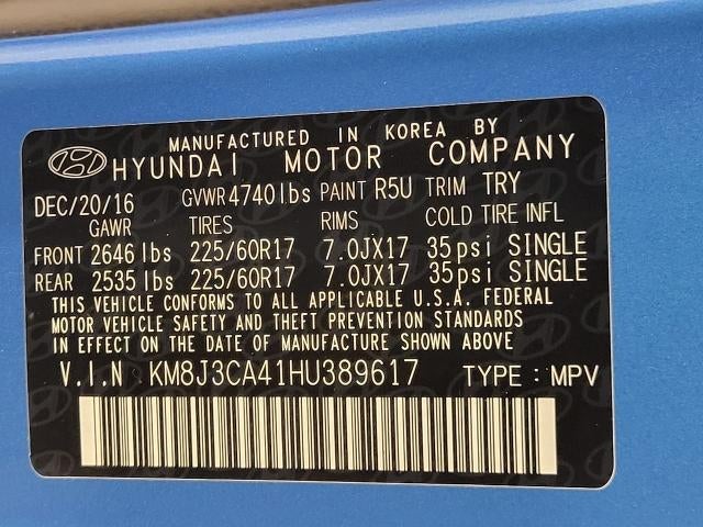 2017 Hyundai Tucson SE