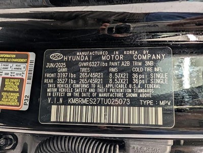 2026 Hyundai Palisade Calligraphy