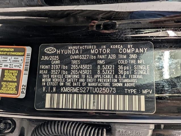 2026 Hyundai Palisade Calligraphy