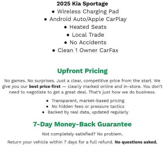 2025 Kia Sportage Hybrid EX