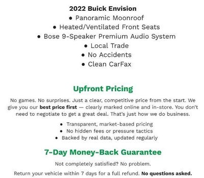 2022 Buick Envision Avenir