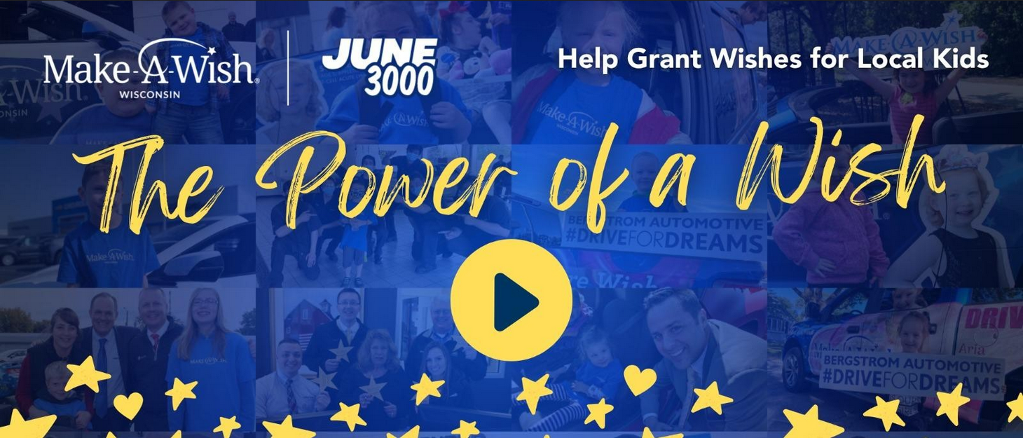 Bergstrom Chevrolet Buick of Neenah make a wish in Neenah WI