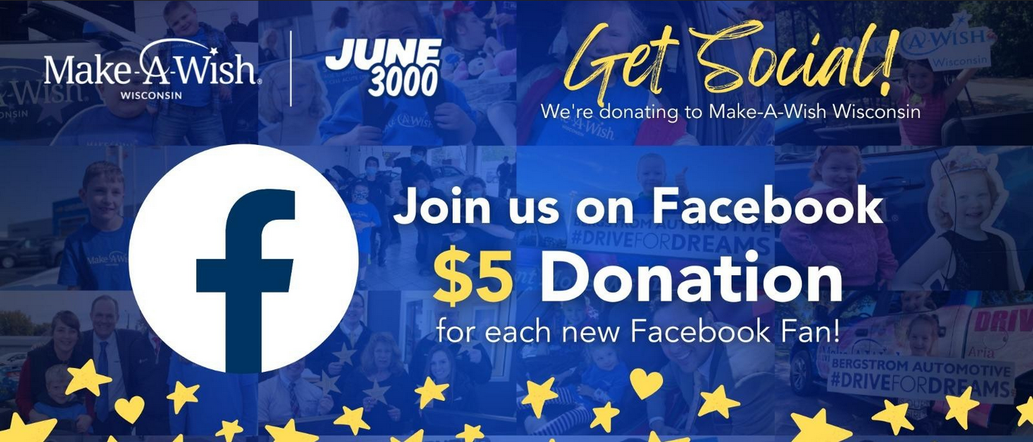 Bergstrom Chevrolet of Neenah make a wish in Neenah WI