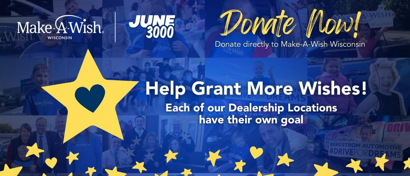 Bergstrom Chevrolet of Neenah make a wish in Neenah WI