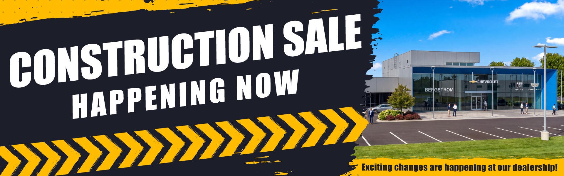 Construction Sale Happening Now! 