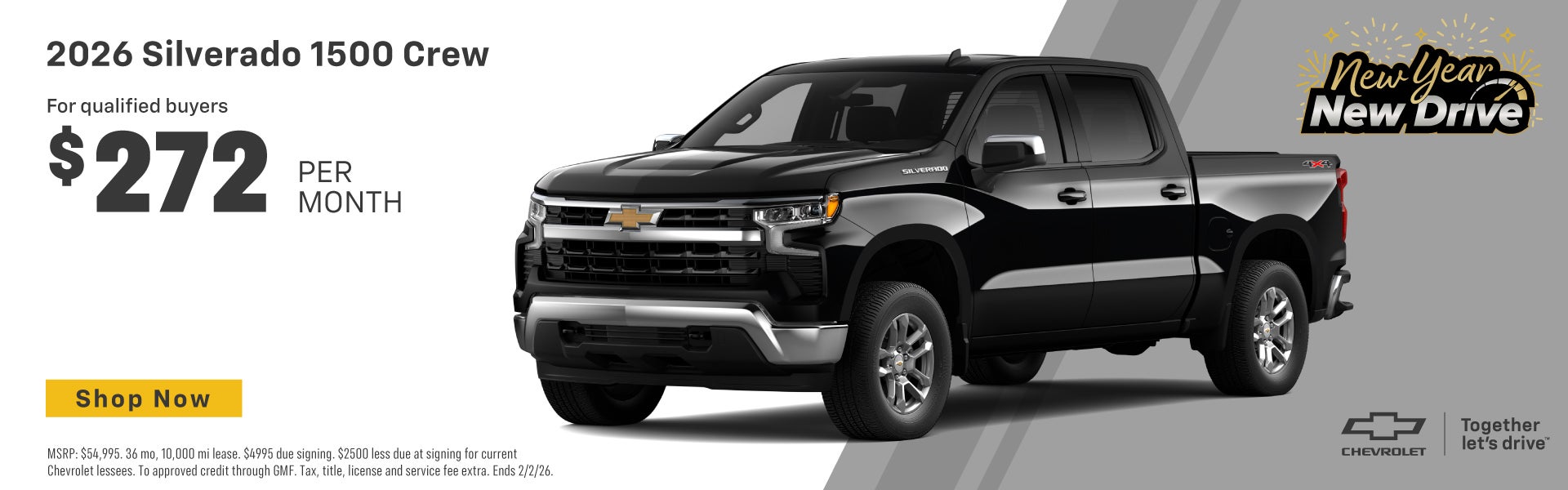 2026 Silverado 1500 Crew