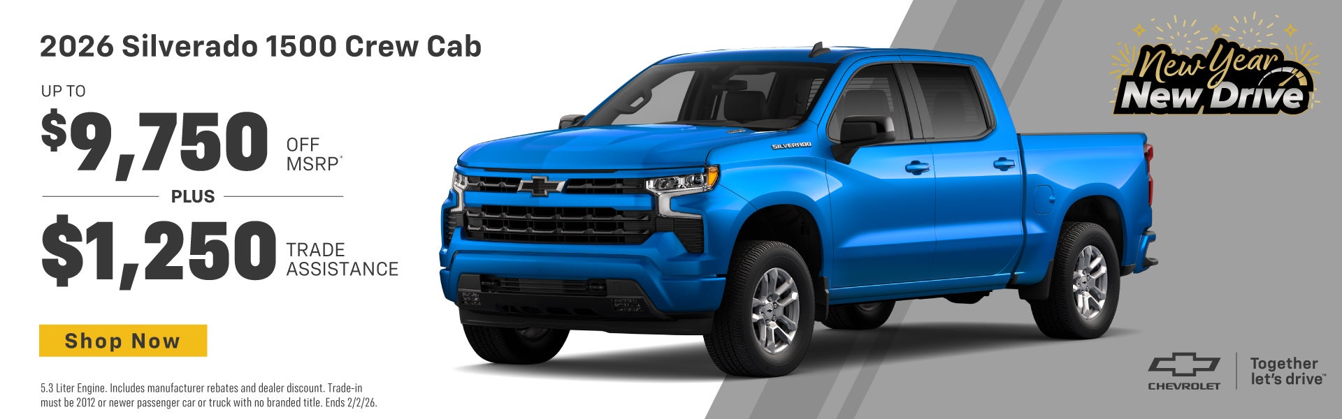 2026 Silverado 1500 Crew Cab