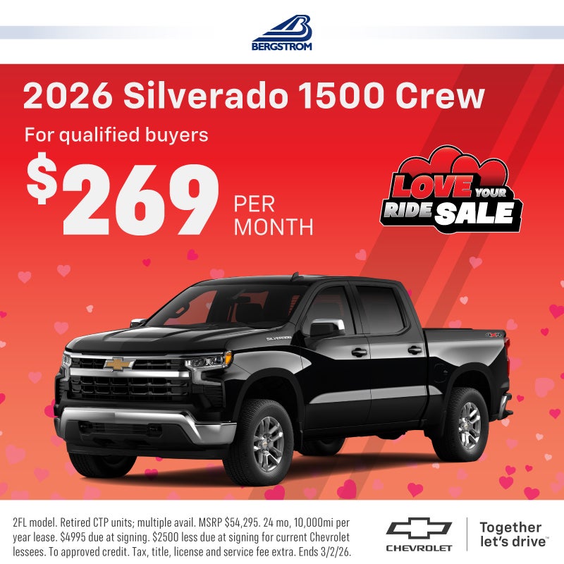 2026 Silverado 1500 Crew Cab